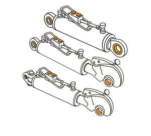 Barre de poussée hydrauliques
