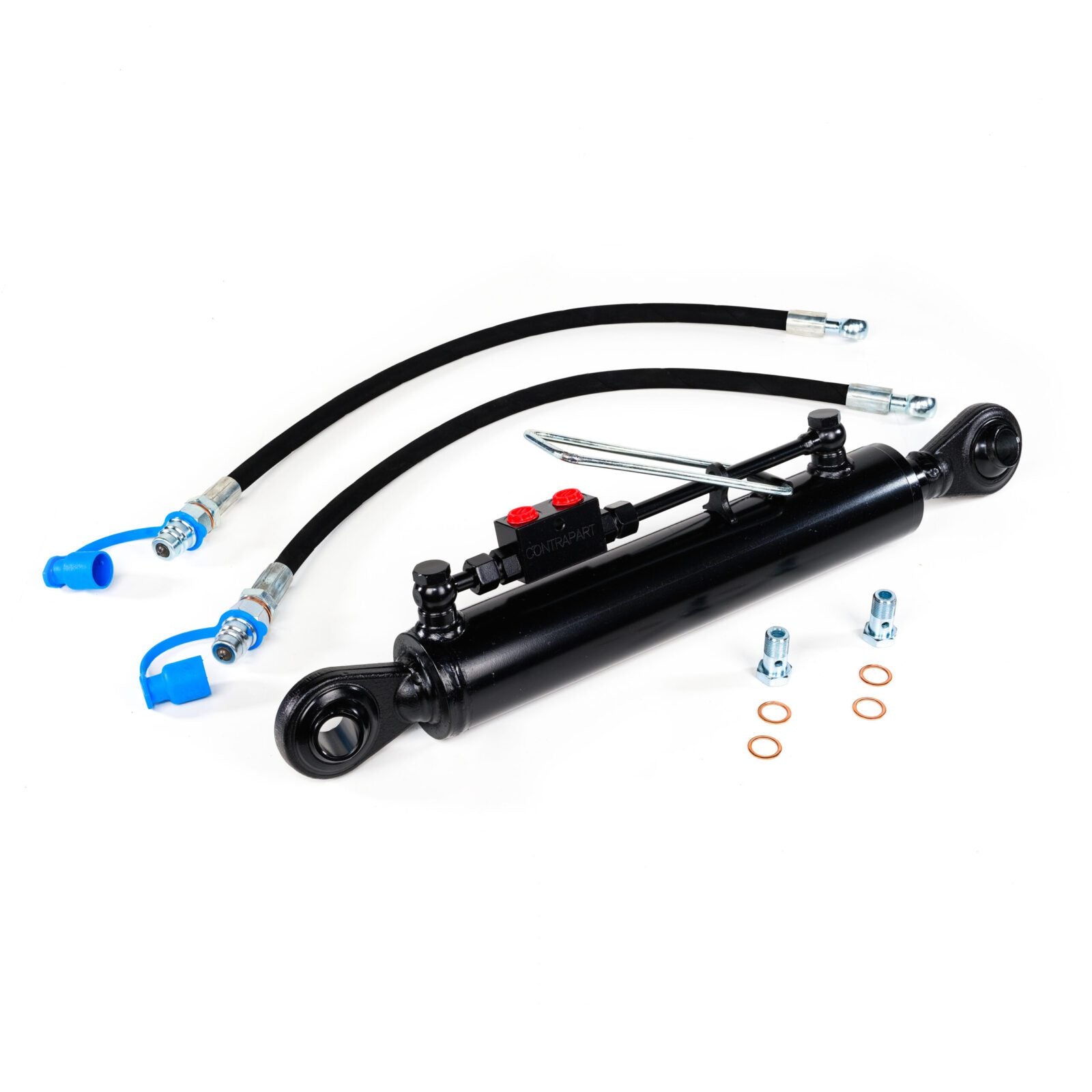 Hydraulic Top Link Category 2-2 With Locking Block – 21 5/8" To 32 11/16", Includes 2 Hoses