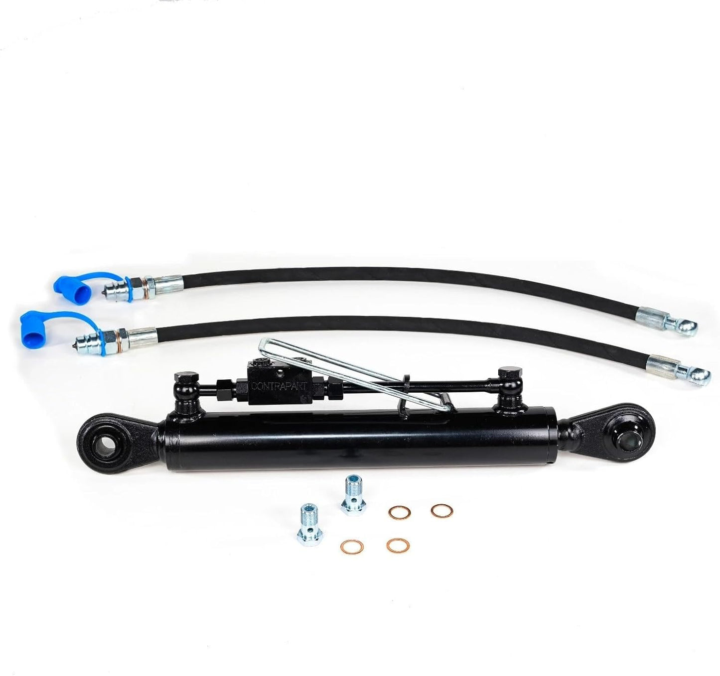 Tercer Punto Hidráulico Cat. 1-1 (600–940 mm) con Bloqueo y Mangueras – SPH320089