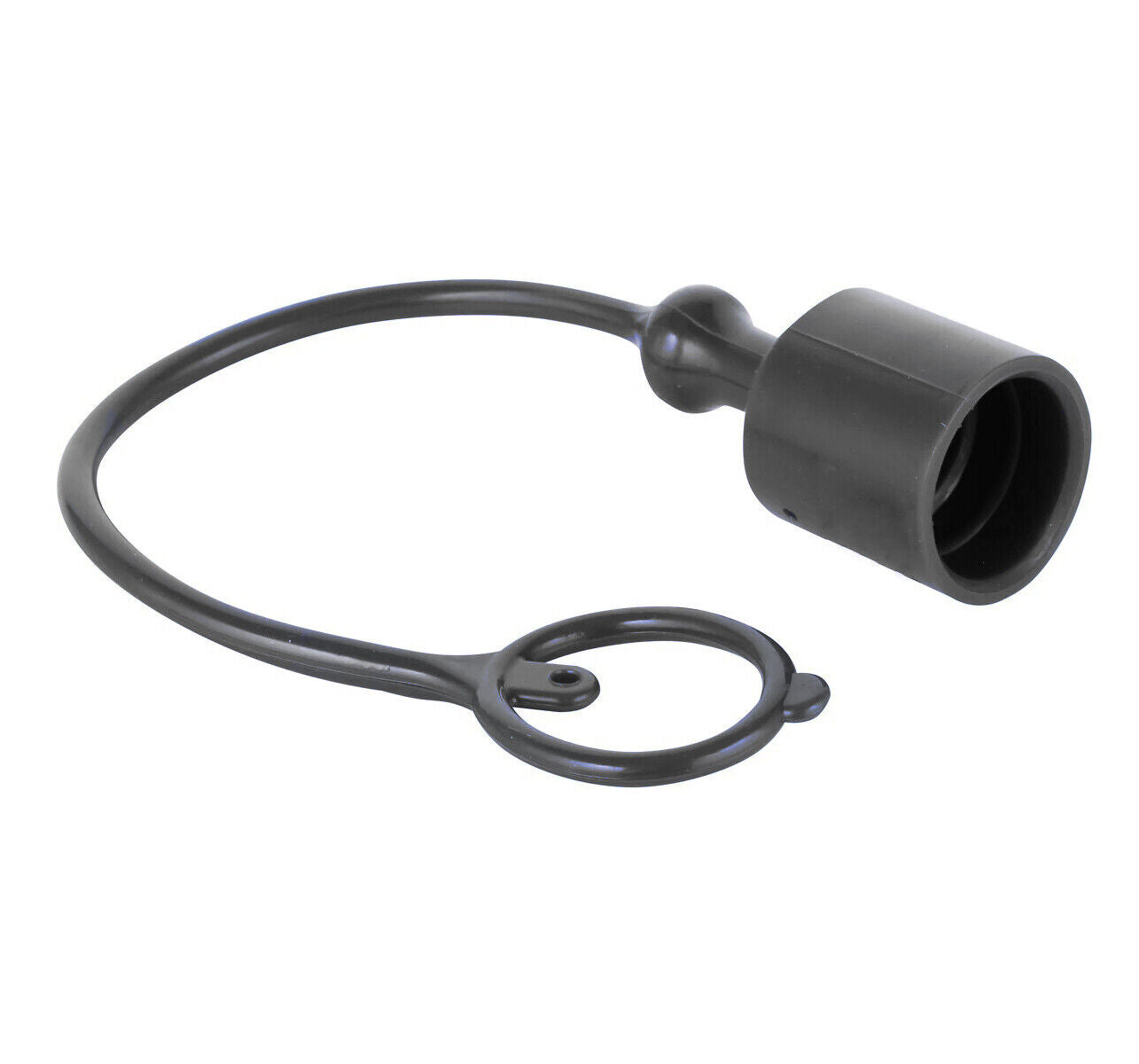 Hydraulic Coupler Male Dust Cap and Female Plug Cover 1/2"  Body (Yellow, Blue, Red, Green, Black) Male Black