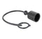 Hydraulic Coupler Male Dust Cap and Female Plug Cover 1/2" Body (Yellow, Blue, Red, Green, Black) Male Black