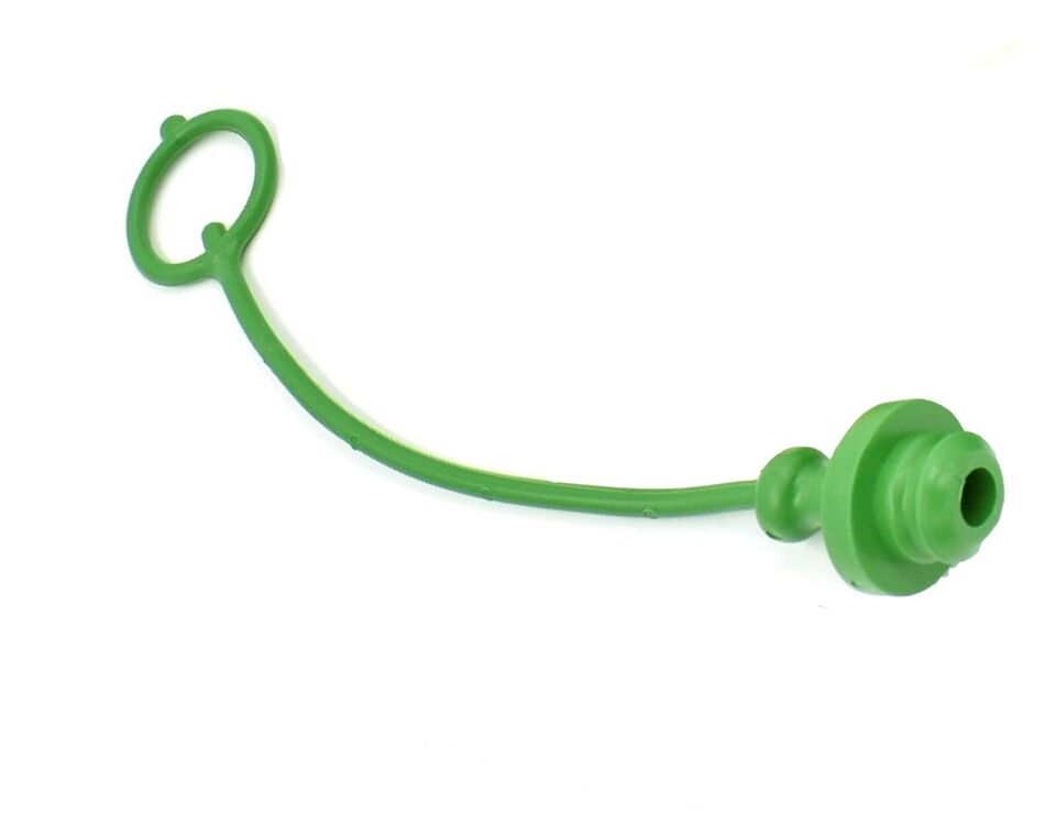 Hydraulic Coupler Male Dust Cap and Female Plug Cover 1/2"  Body (Yellow, Blue, Red, Green, Black) Female Green