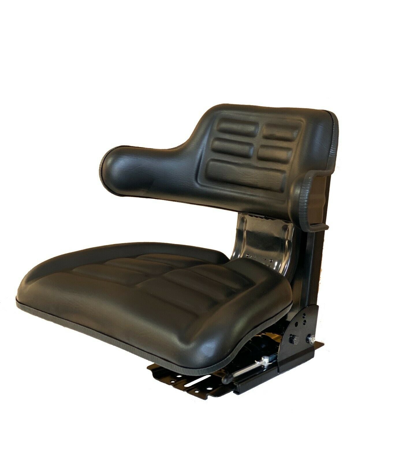 Tractor Seat With Armrest Universal (Black, Blue, Red, Yellow) Black