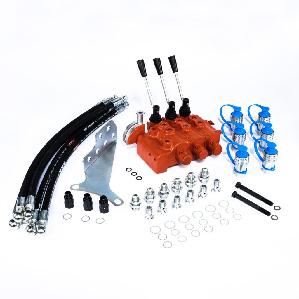 Tripple Hydraulic Remote Control Valve Kit For Massey Ferguson MF 35 50