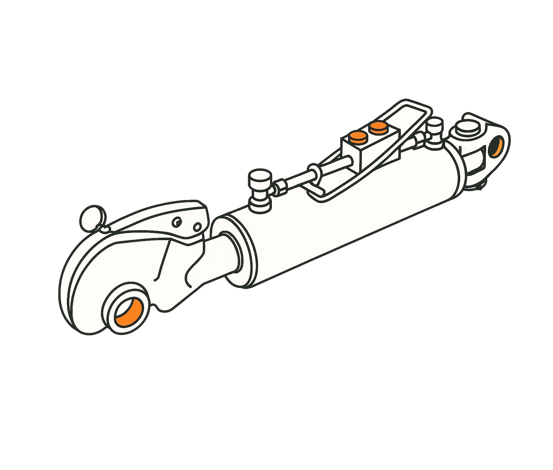 Cat 2 Rapid Hook - Clevis 3-point