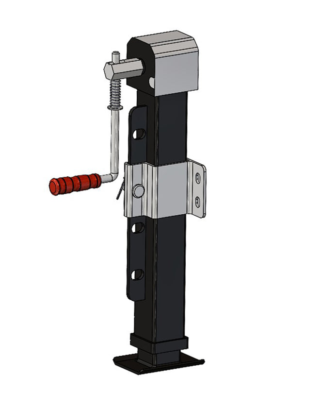 Soporte Jack con Crank - 4 Toneladas
