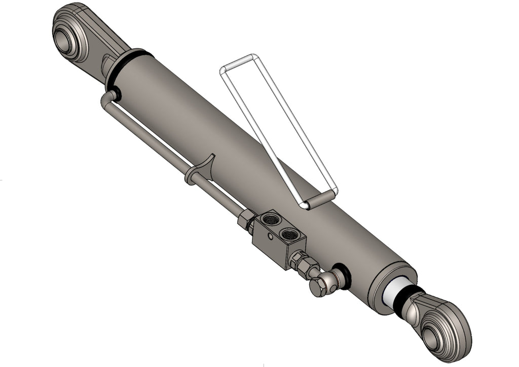Hydraulic Top Link Cat. 2-2 (Min. 700→Max.1090 mm) With Locking Block + 2 Hydraulic Hoses - SPH320099