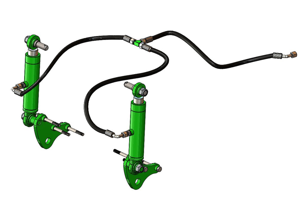Kit de Pistão de Suporte Auxiliar Hidráulico Traseiro para John Deere