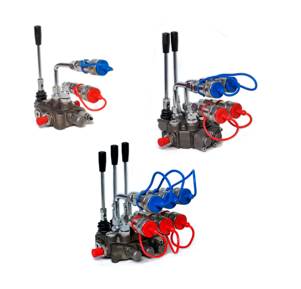 Kit2 Valve Universal Hydraulic Valve Kits, Diverter Valves & Multipliers for Tractors