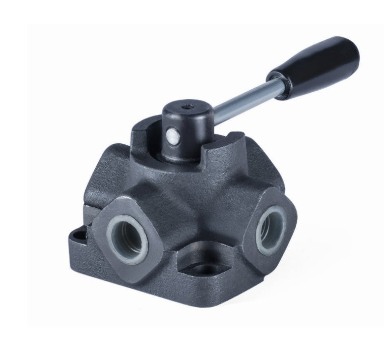 Hydraulisch Roterend Omschakelventiel, 4 Poorten 3/8" – 1/2"