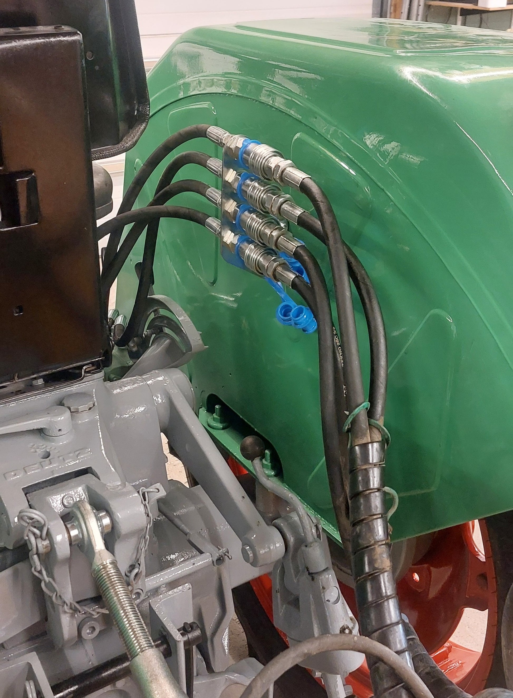 Hydrauliek Steuergerät Doppelspule geignet für Deutz Traktoren 2506-4206-5206 -6206...