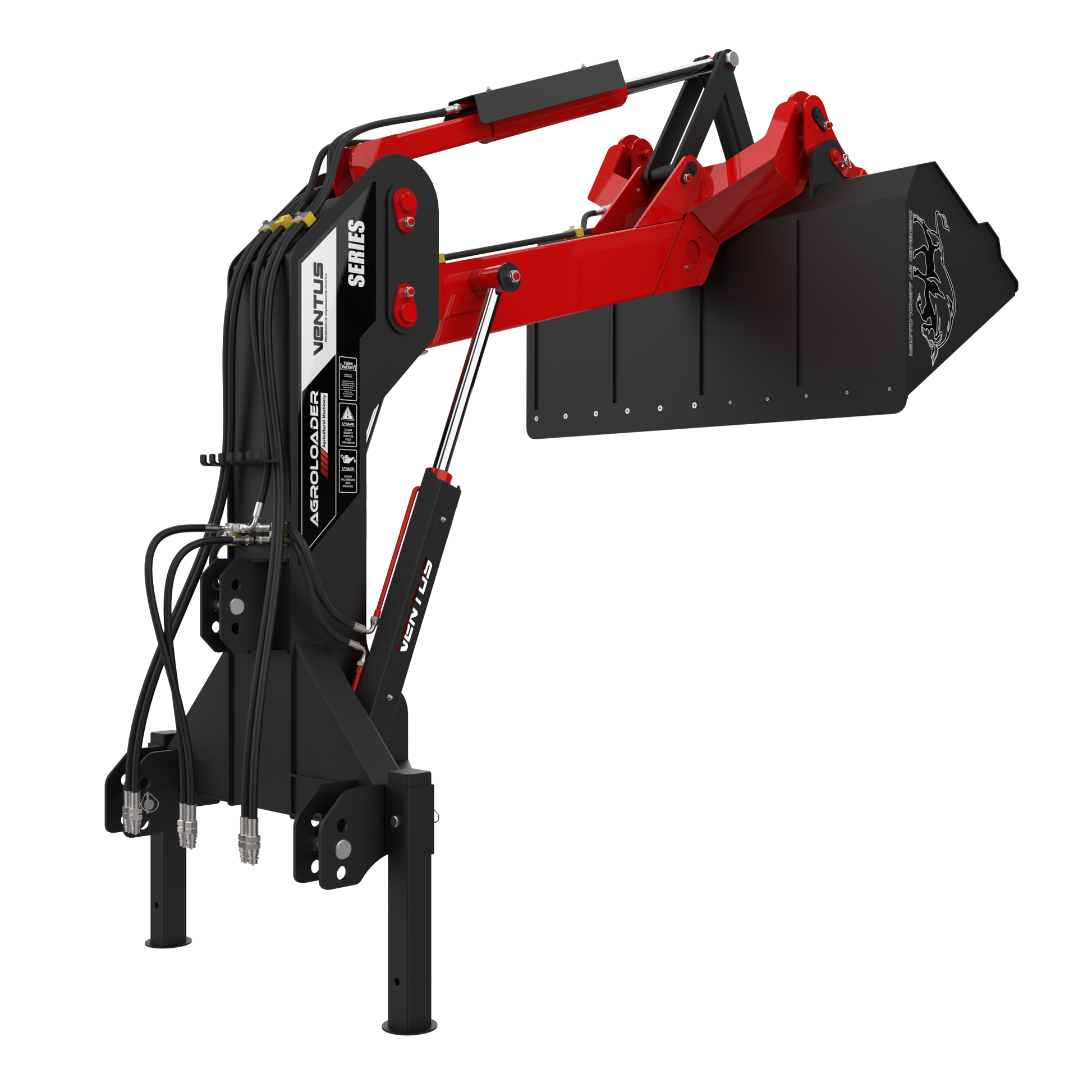 Tractor Hydraulic Rear Loader 150cm