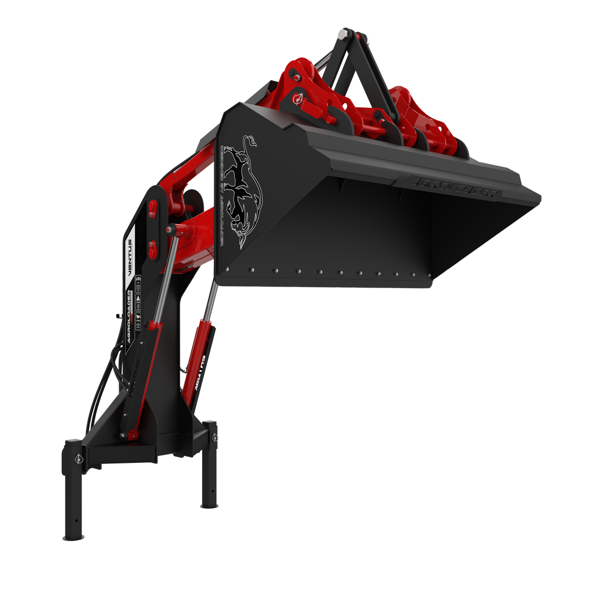 Tractor Hydraulic Rear Loader 150cm