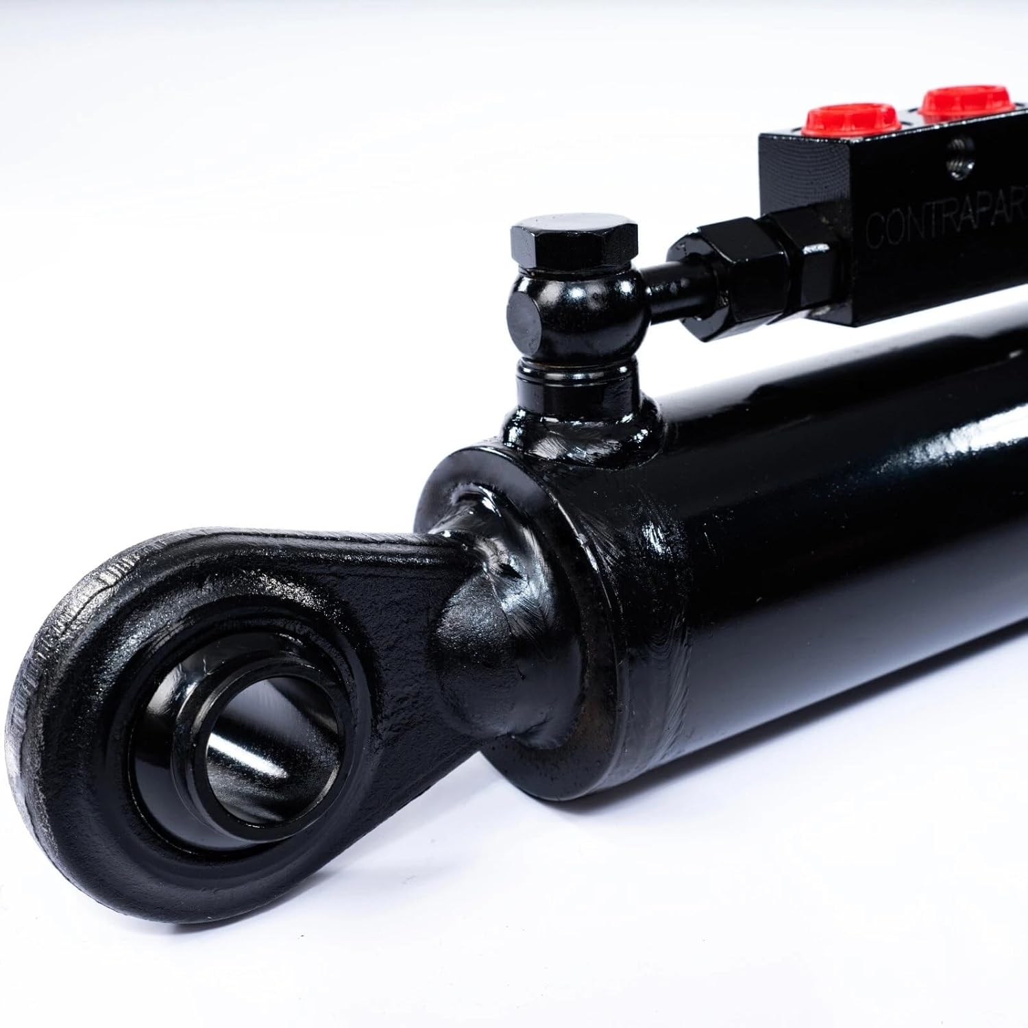 Tercer Punto Hidráulico Cat. 2–2 (635–975 mm) con Bloque de Seguridad y 2 Mangueras Hidráulicas