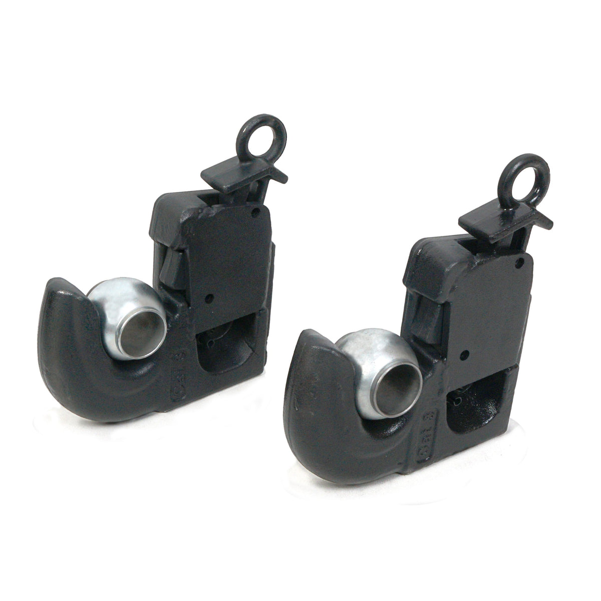 2 x Cat 3 Tractor Lower Link Weld-on Hook – Quick Release Hitch 