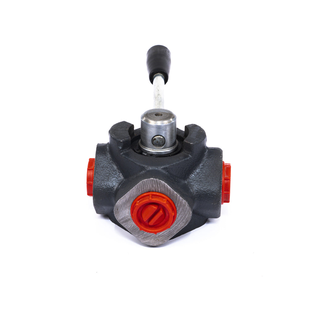 Hydraulic Rotary Diverter Valve, 3 Port, (3/8"-1/2"-3/4") 3/4"