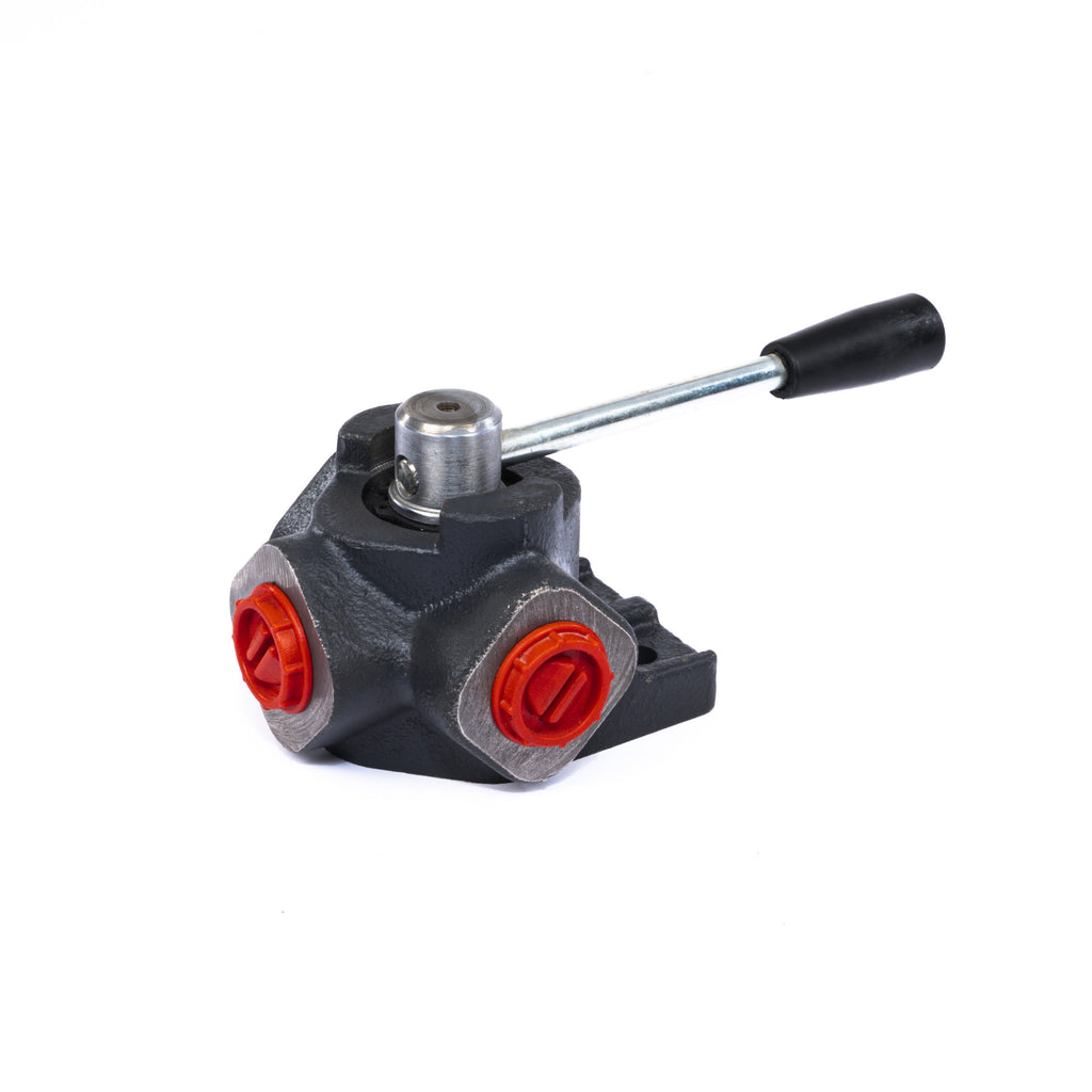 Hydraulic Rotary Diverter Valve, 3 Port, (3/8"-1/2"-3/4") 1/2"