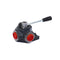 Hydraulic Rotary Diverter Valve, 3 Port, (3/8"-1/2"-3/4") 1/2"