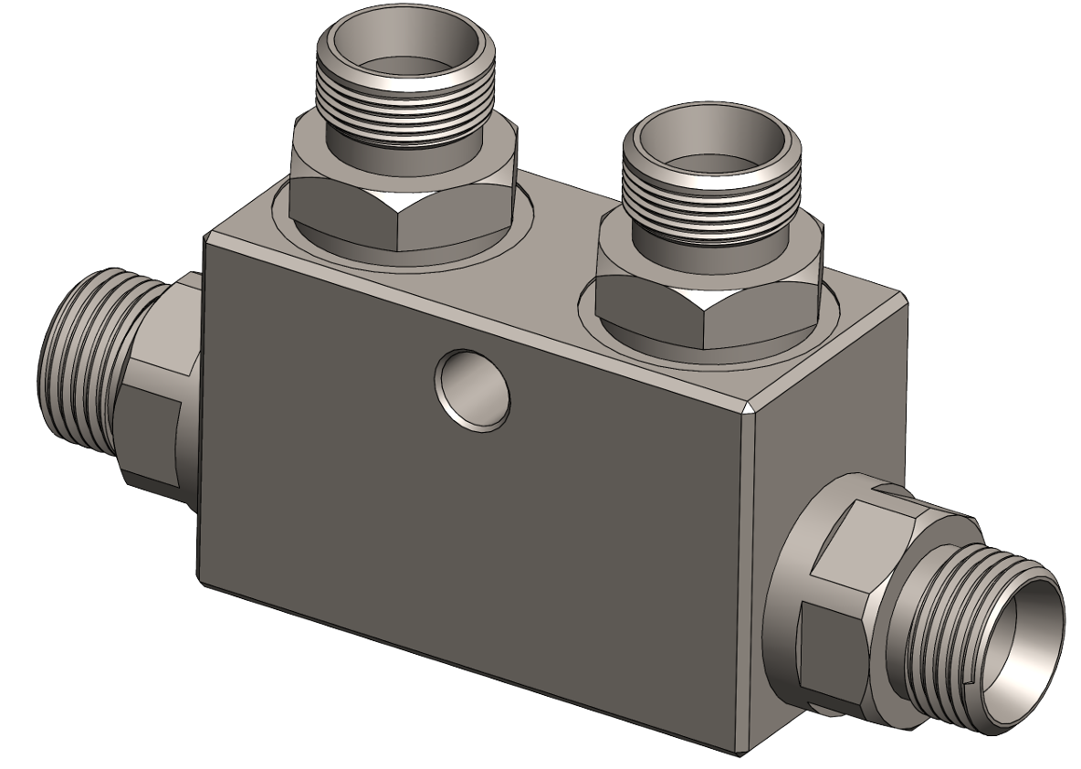 Double Pilot Operated Check Valve 12L Male (M18x1.5)-SPH390200V1
