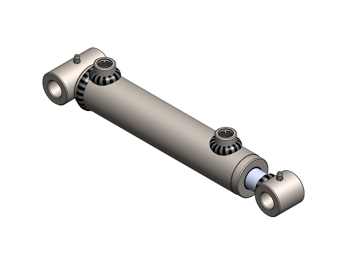 Double Acting Hydraulic Cylinders With Tube Ends (40/25)