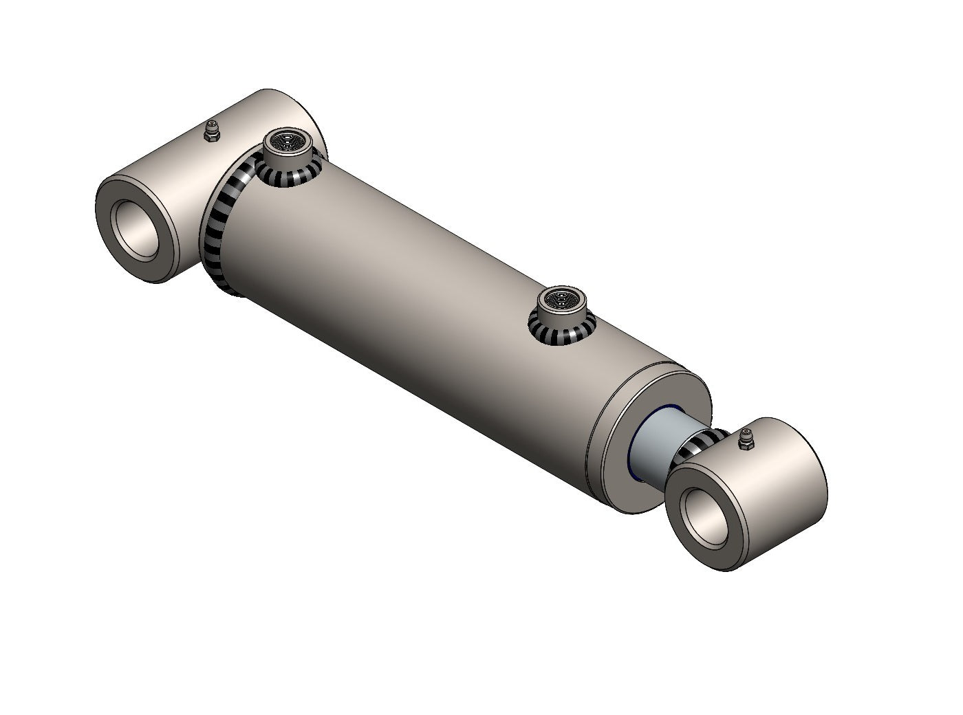 Double Acting Hydraulic Cylinders With Tube Ends (70/40)