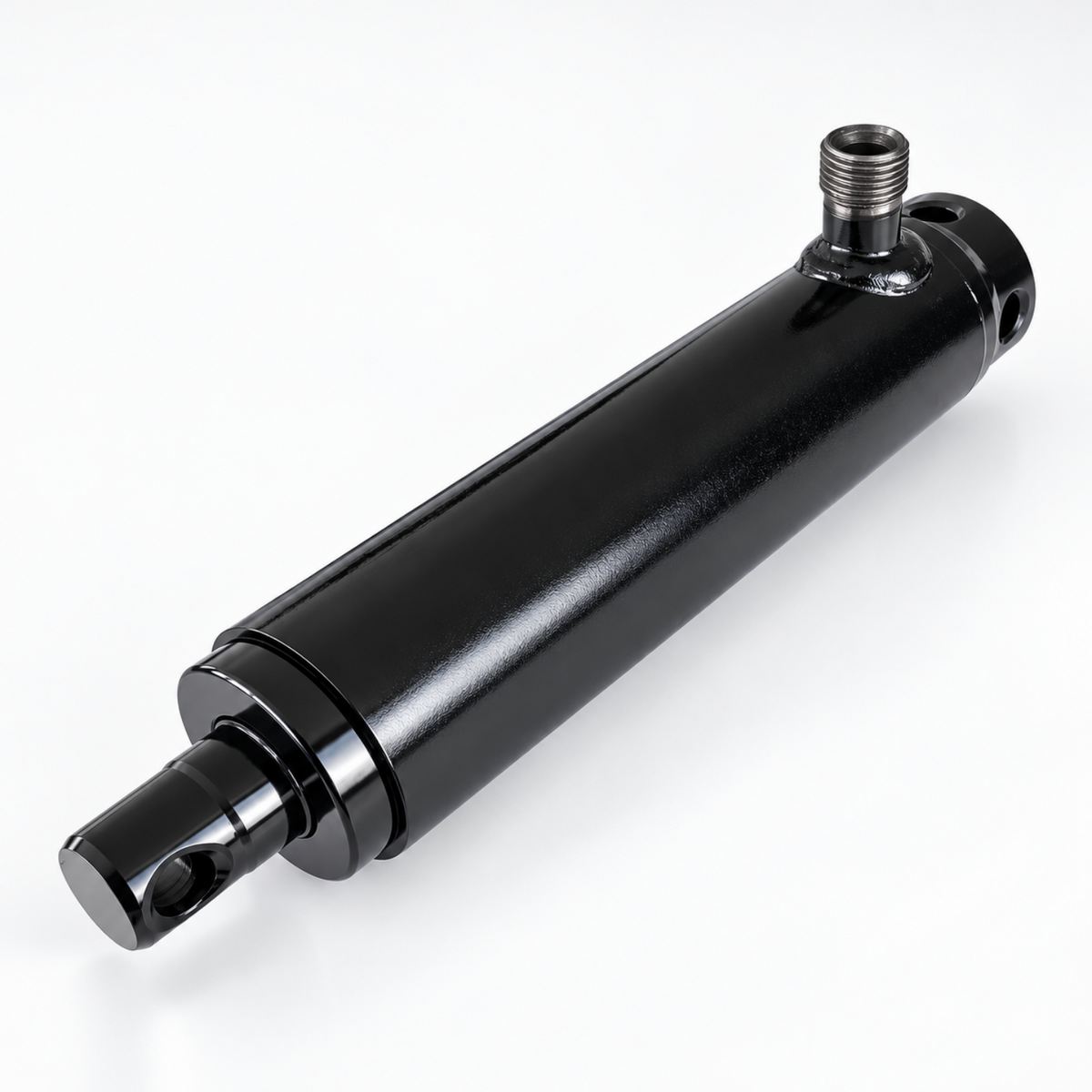 SPH340448 single acting hydraulic trailer brake cylinder with 12 mm pin holes and 95 mm stroke