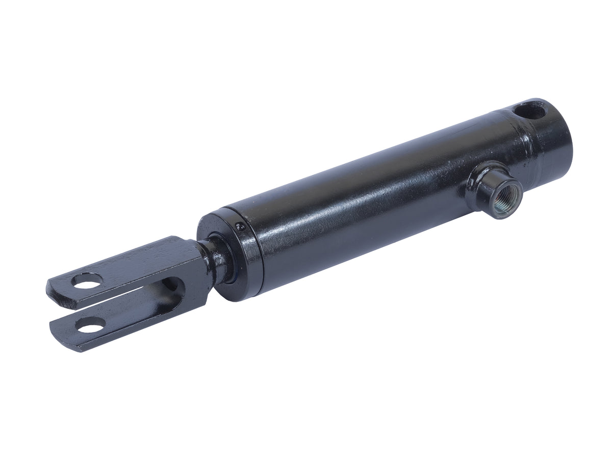 Single acting hydraulic trailer brake cylinder with clevis and internal return spring SPH340351