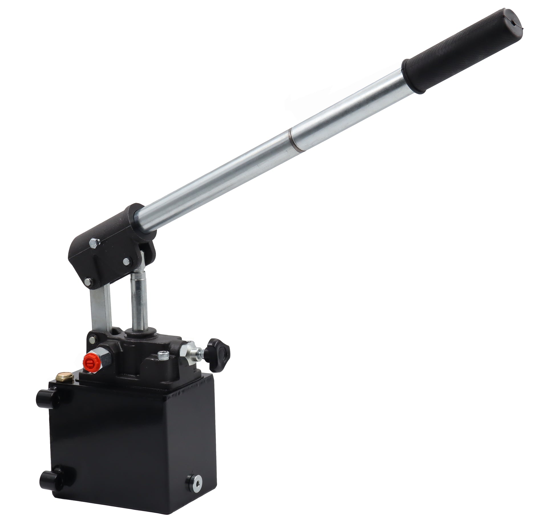 Pompa manuale a pistone idraulica a singolo e doppio effetto con pomello di rilascio, pompa idraulica azionata a mano con porte 3/8" NPTF - SPH390222