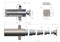 8-Ton 4-Stage Hydraulic Telescopic Tipping Cylinder - 945mm Stroke