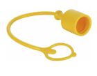 Hydraulic Coupler Male Dust Cap and Female Plug Cover 1/2"  Body (Yellow, Blue, Red, Green, Black) Male Yellow