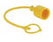 Hydraulic Coupler Male Dust Cap and Female Plug Cover 1/2"  Body (Yellow, Blue, Red, Green, Black) Male Yellow