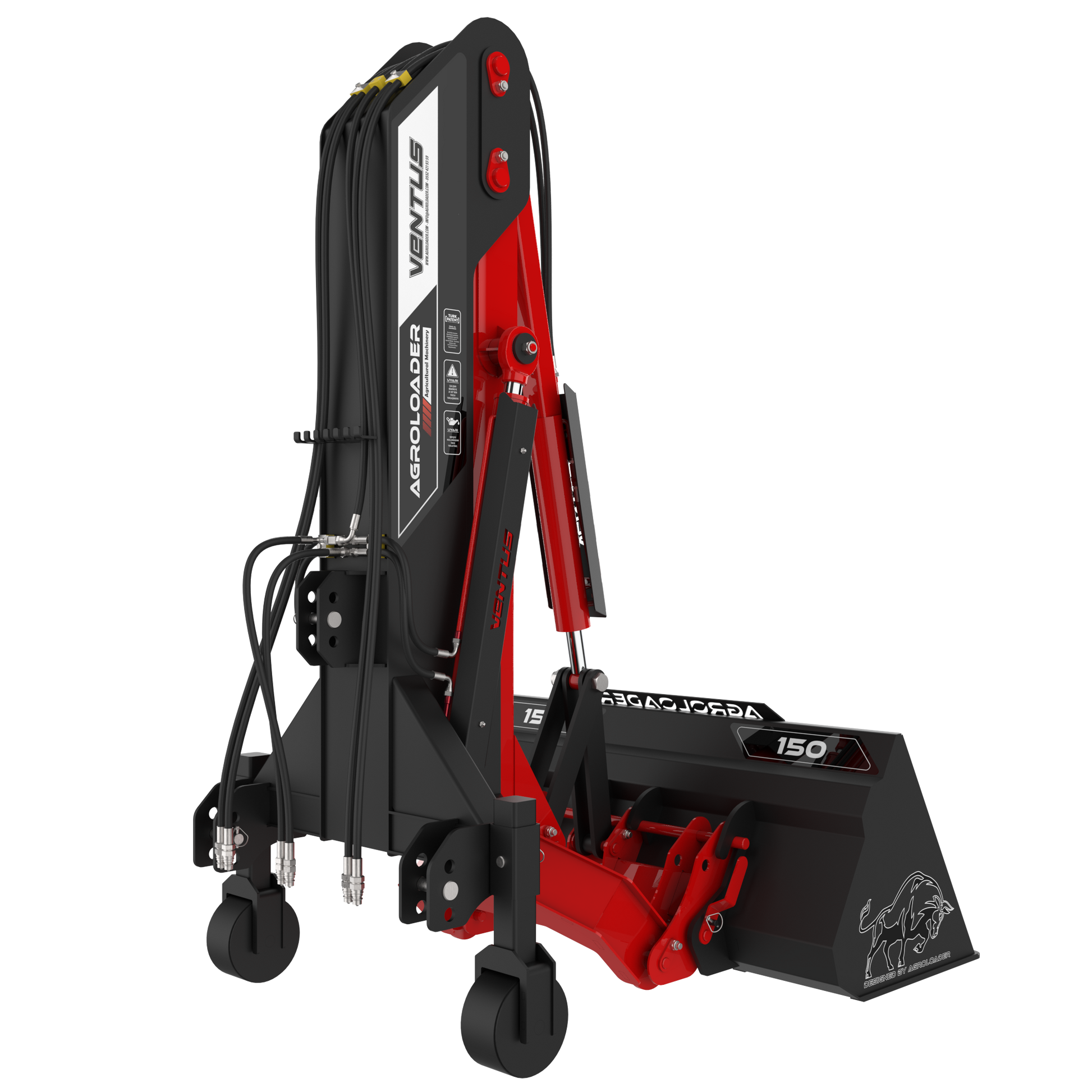 Tractor Hydraulic Rear Loader 150cm