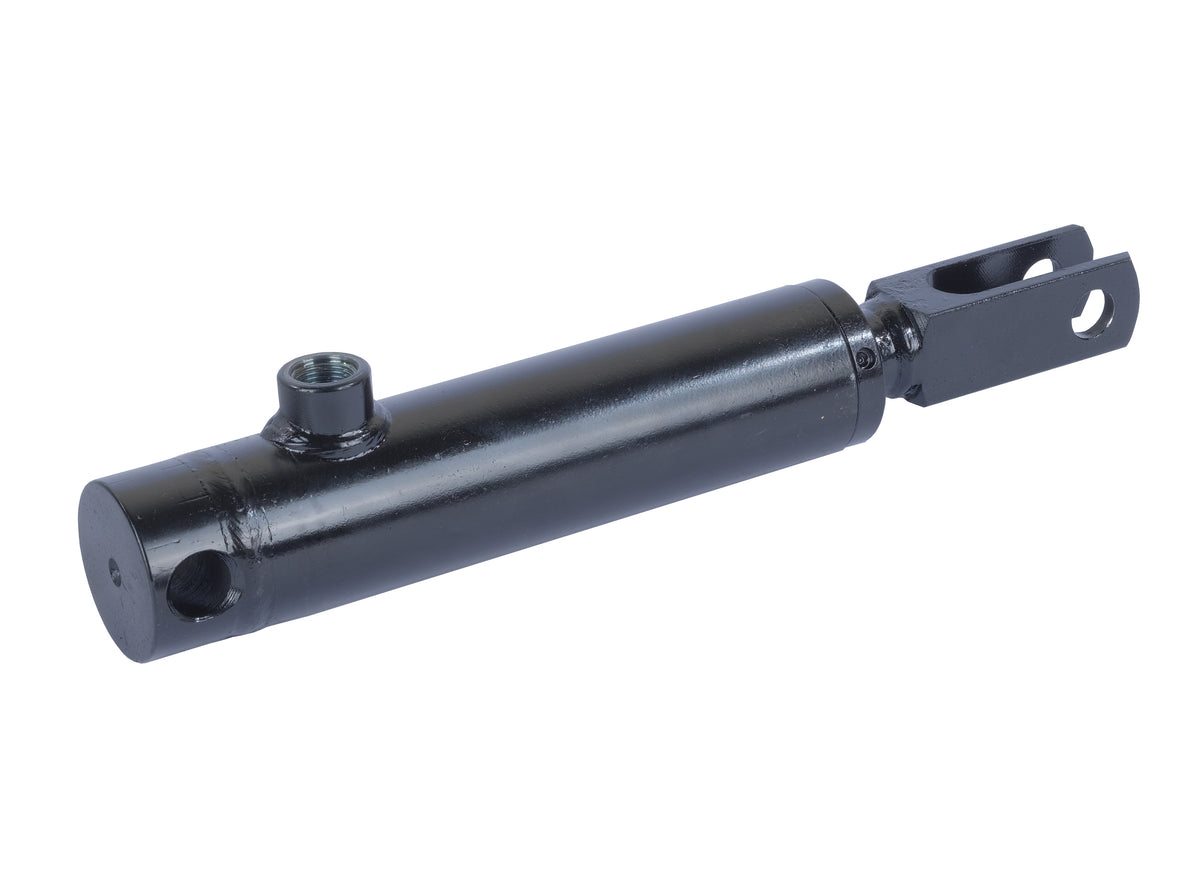 Single acting hydraulic trailer brake cylinder with clevis and internal return spring SPH340351