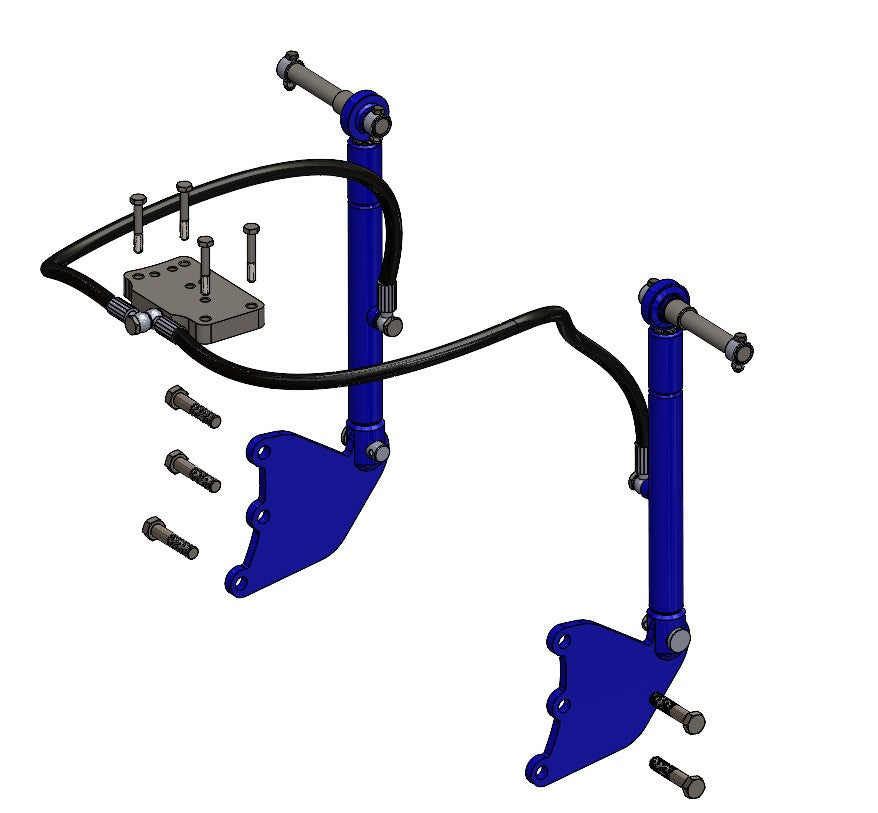 Hydraulic Rear Auxiliary Support Piston Kit For Ford Tractor