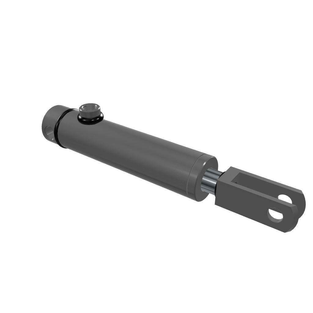 Hydraulic Trailer Brake Cylinder with Clevis – Single Acting, Internal Return Spring – SPH340351