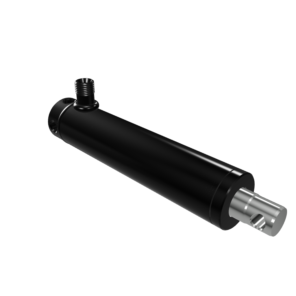 Cilindro de Travão Hidráulico para Reboque Mola Interna Curso 95mm Trator / Agrícola