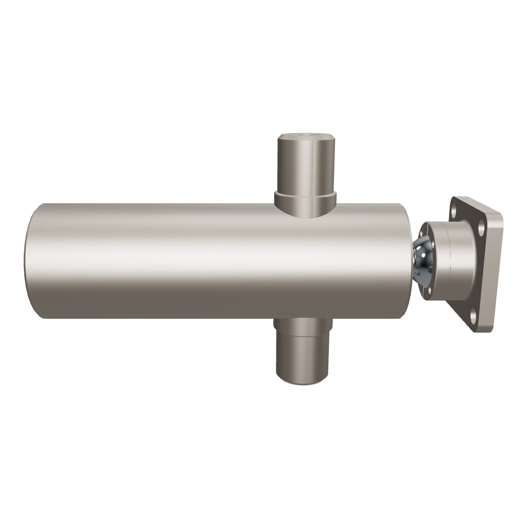 8-Ton 3-Stage Hydraulic Telescopic Tipping Cylinder - 570mm Stroke