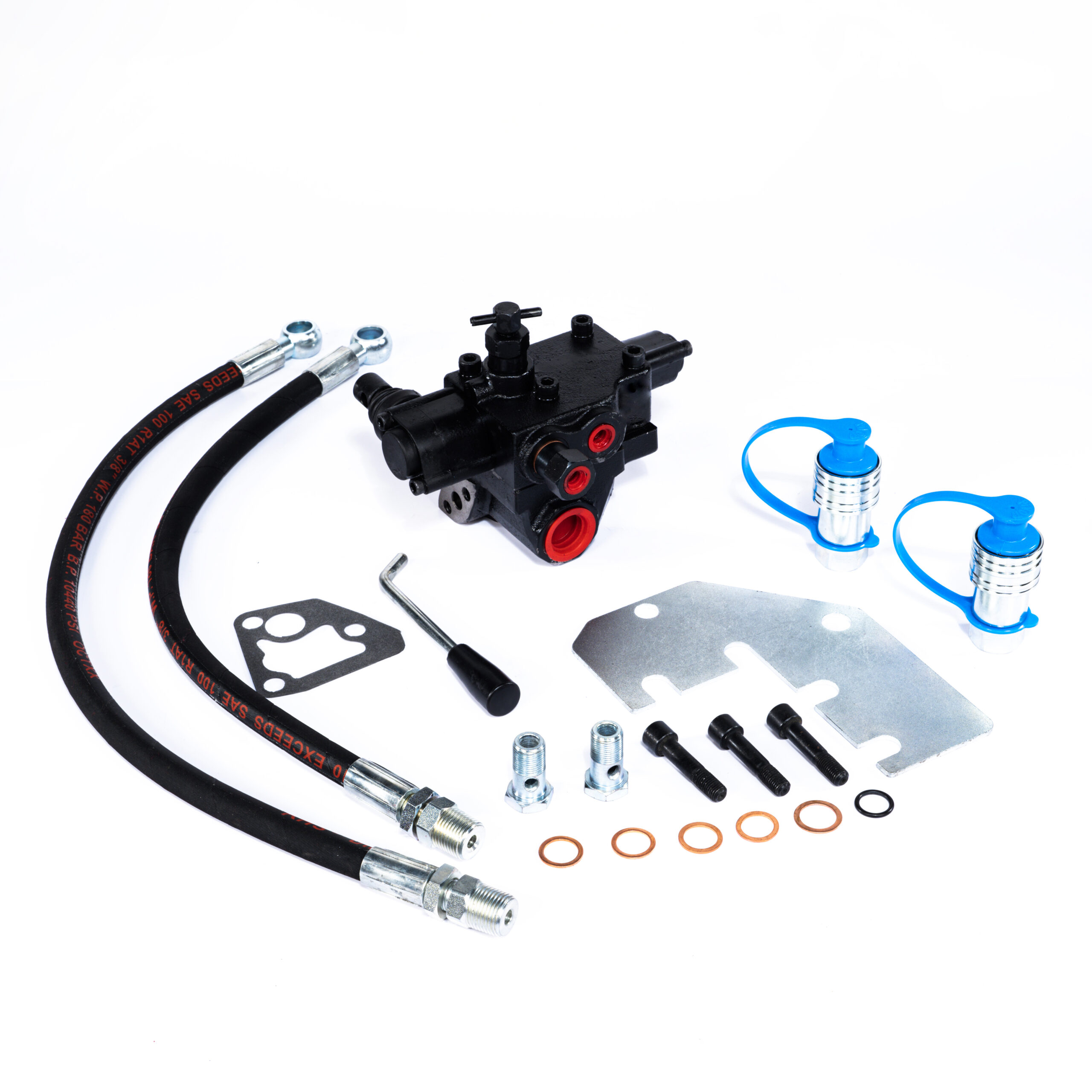 Hydraulic Remote Control Valve Kit for Fiat 450 480 500 540 640 Classic – Single Spool
