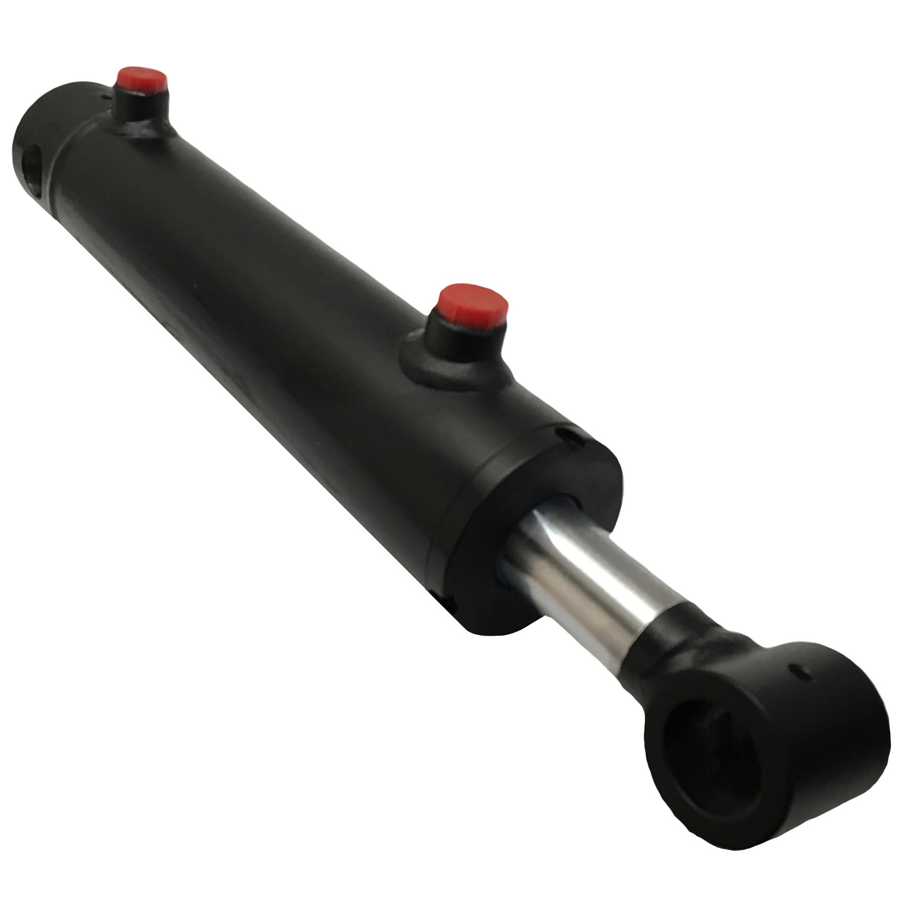 Double Acting Hydraulic Cylinder With End Plug Hole (several variants)