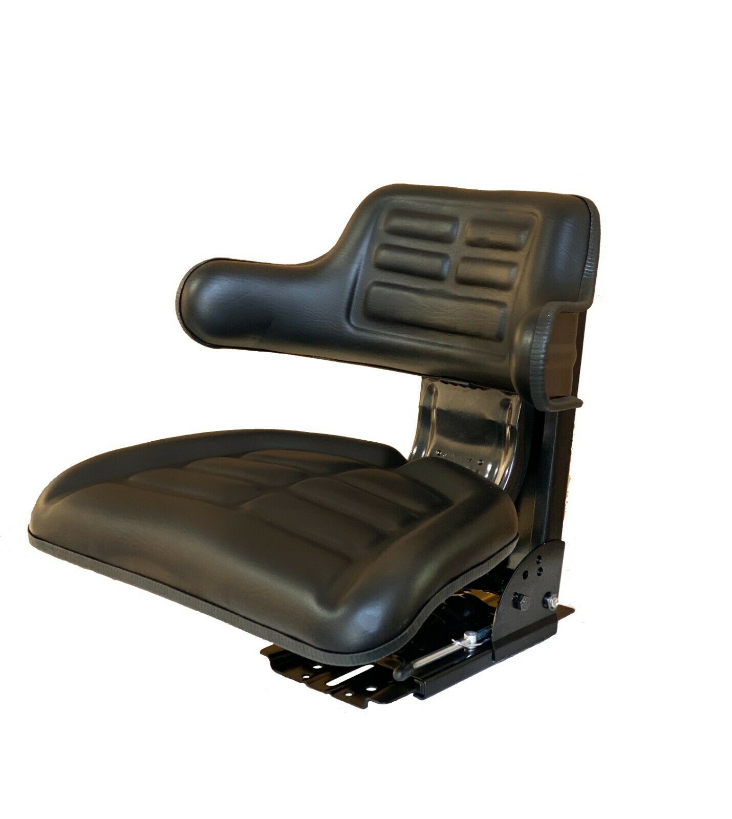 Traktorsitz / Schleppersitz mit Armlehne universal (schwarz)