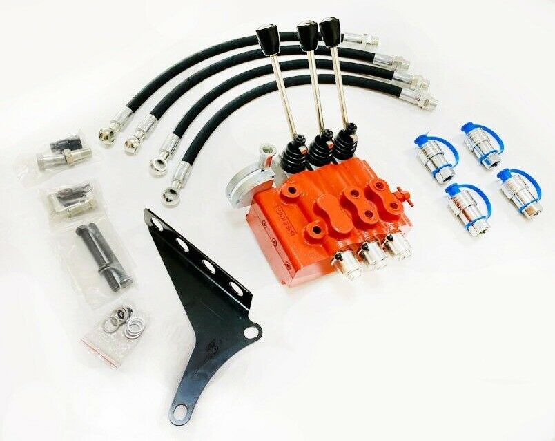 Hydraulic Remote Control Kit + 3 Point Linkage Controller for Massey Ferguson