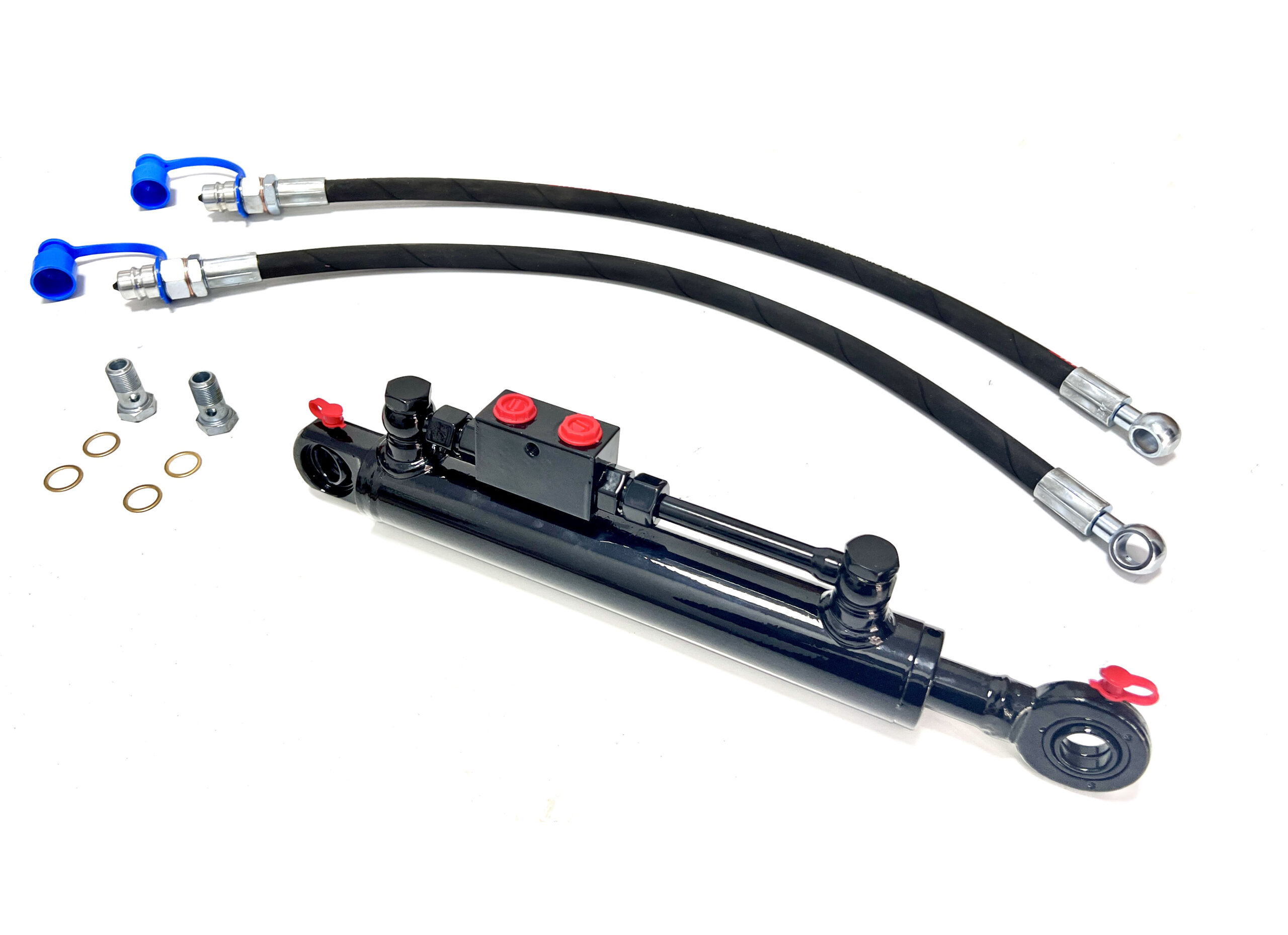 Hydraulic Top Link Cat. 1-1 (20″- 32″) with Locking Block Including 2 Hoses